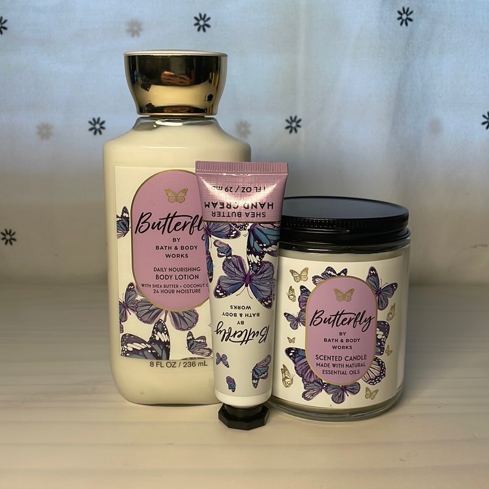Bath & Body works butterfly bundle